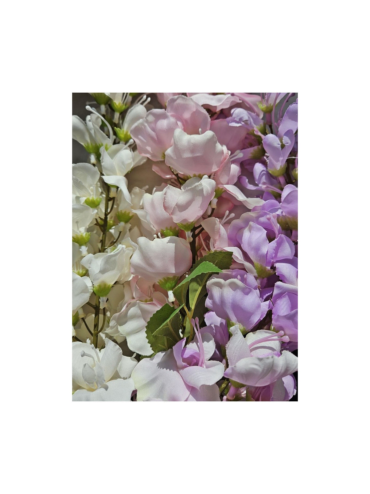WISTERIA -GLICYNIA GAŁĄZKA 100CM CV26654 WHITE CR