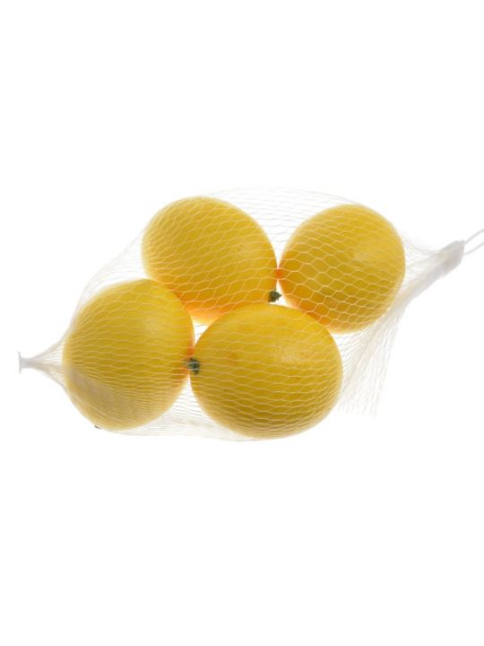 CYTRYNA SZTUCZNA 7,5CM X 6CM 4SZT/PACZ. YELLOW