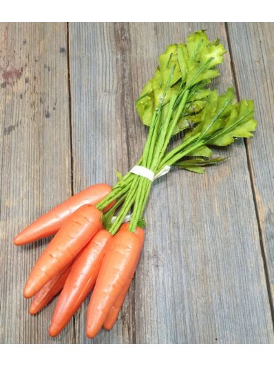 MARCHEWKA SZTUCZNA 24CM PECZEK 6SZT. ORANGE
