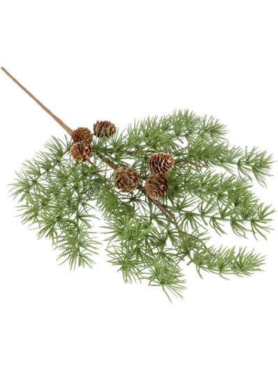 MODRZEW Z SZYSZKAMI  64CM /5243 GREEN