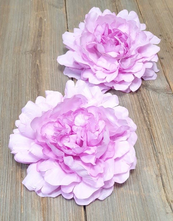 PEONIA GŁOWA NEW 14CM  PASTEL PINK VIOLET