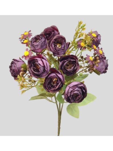 PEŁNIK DROBNY Z RUMIANKIEM 30CM /209 OLD DK PURPLE