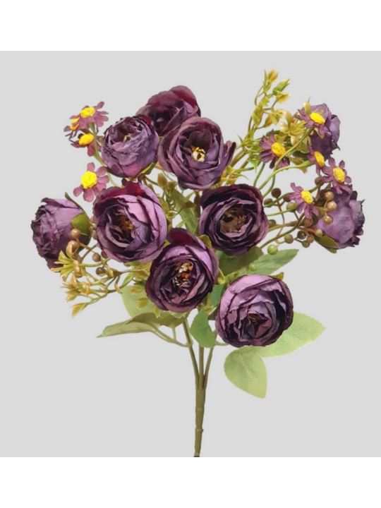 PEŁNIK DROBNY Z RUMIANKIEM 30CM /209 OLD DK PURPLE