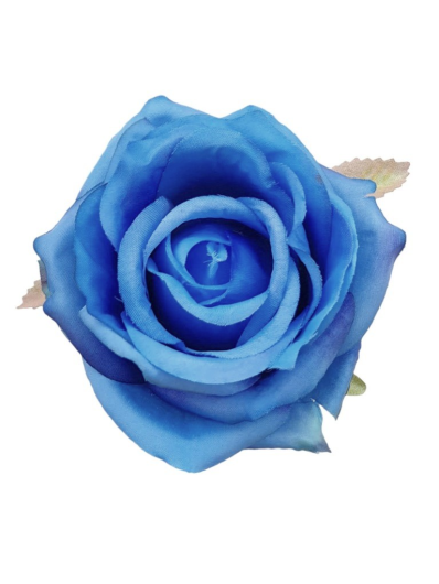 Róża głowa 10cm ly003 #35 dk blue