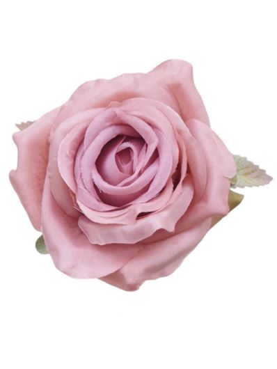 RÓŻA GŁOWA 10CM LY003 28L DIRTY OLD PINK