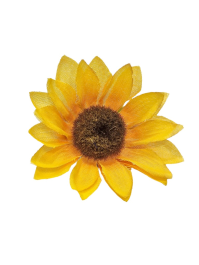 SŁONECZNIK GŁÓWKA 7CM / 4563 24/PACZ YELLOW ORANGE