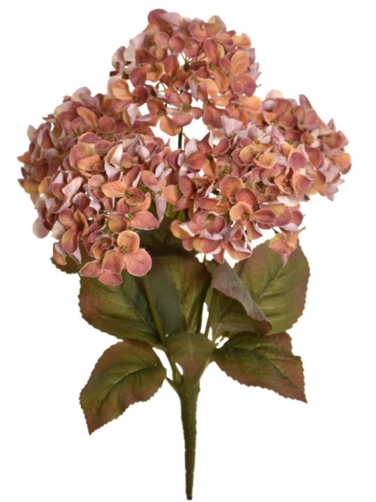 BUKIET HORTENSJI 44CM 5KWIATÓW KLM1107 TEA