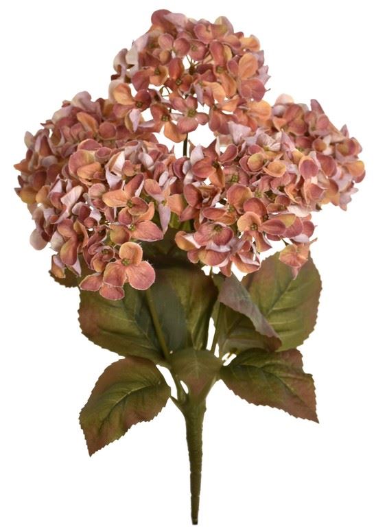 BUKIET HORTENSJI 44CM 5KWIATÓW KLM1107 TEA
