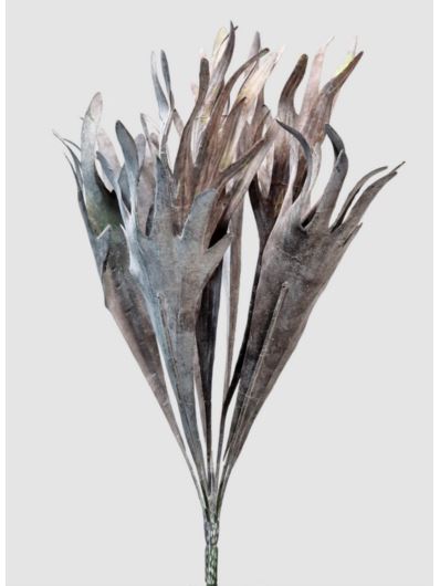 ŁOSIA ROGI BUKIET 10 LIŚCI 42CM CV32812 GRAY BROWN