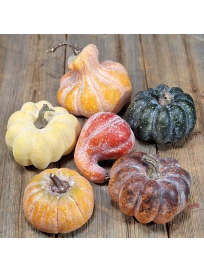 DYNIE SZTUCZNE KOMPLET 6SZT MIX