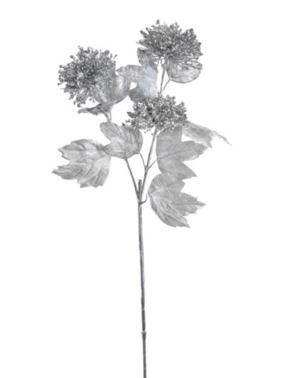 DMUCHAWIEC GAŁĄZKA BROKACONA 80CM XKLM1018 SILVER
