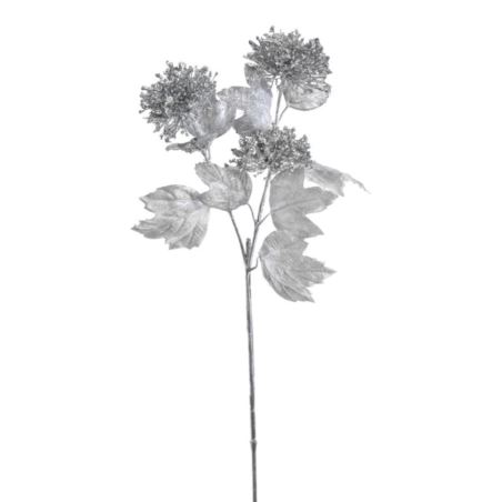 DMUCHAWIEC GAŁĄZKA BROKACONA 80CM XKLM1018 SILVER