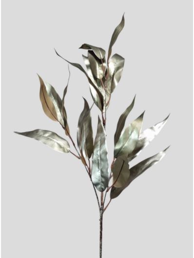 MAGNOLIA LEAVES SPRAY 80CM GOLD OLIVE