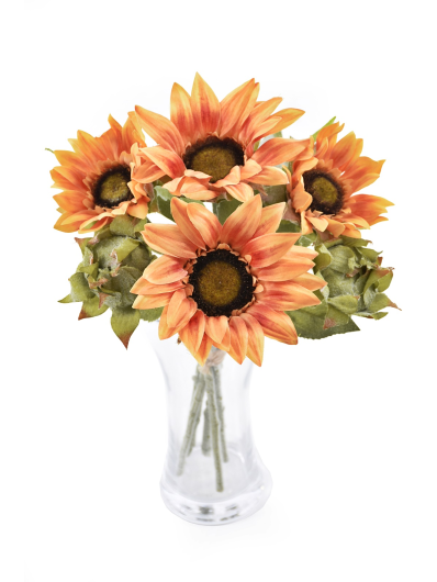 SŁONECZNIK PĘCZEK 40CM ECO018 (1) ORANGE