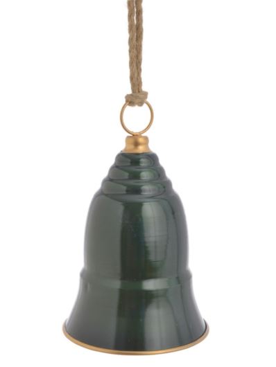 DZWONEK METALOWY ZAWIESZKA 16,5CM ŚR. x 16,5CM H