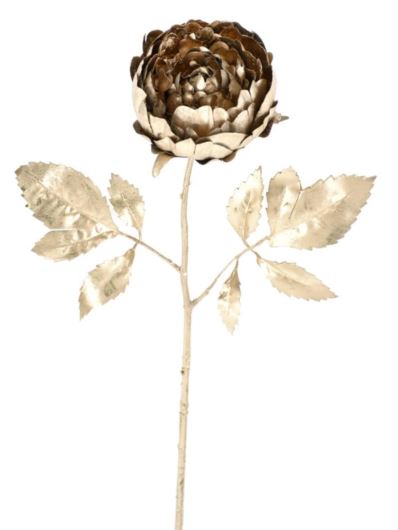 PEONIA POJEDYNCZA 70CM XKLM1021 METALIC GOLD