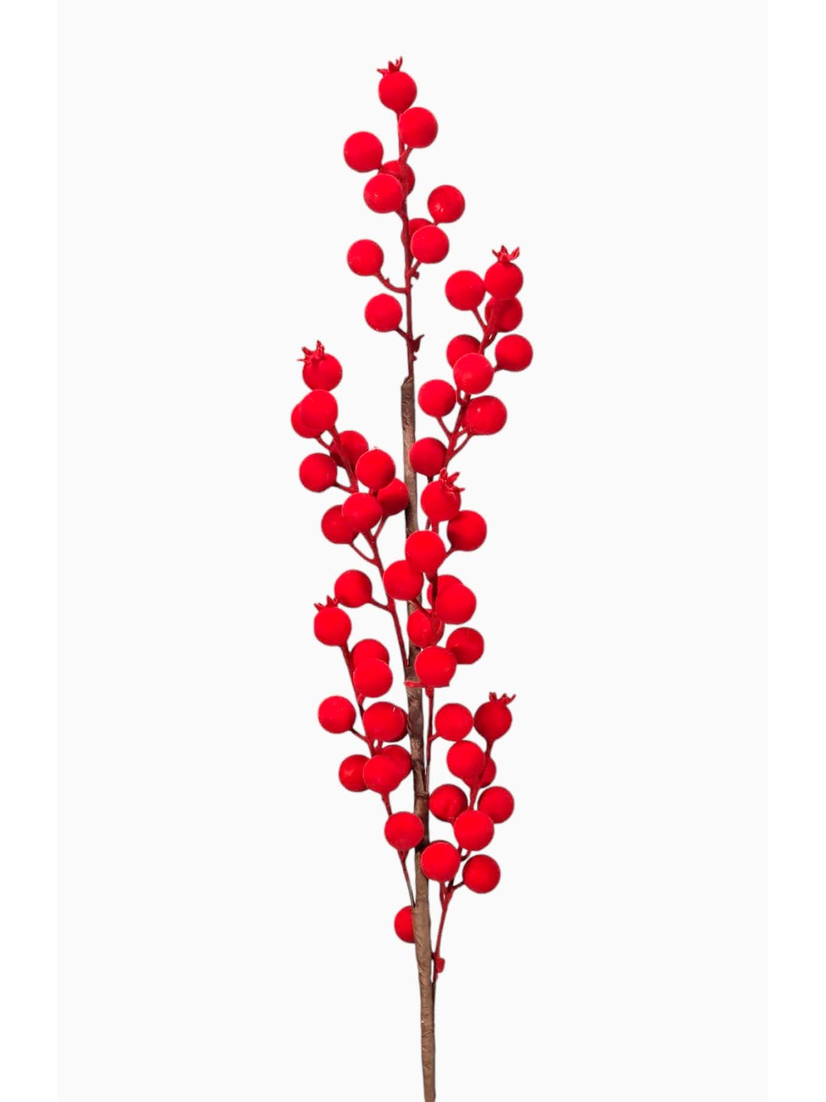 GŁÓG GAŁĄZKA Z OWOCAMI 68CM ULTRA RED FLOK