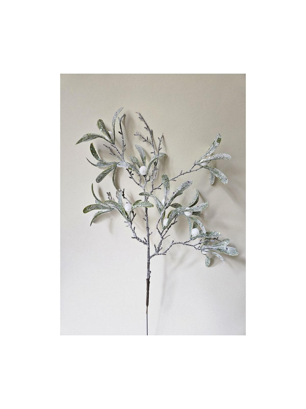JEMIOŁA SZRONIONA GAŁĄZKA Z OWOCAMI 42CM LT GREEN