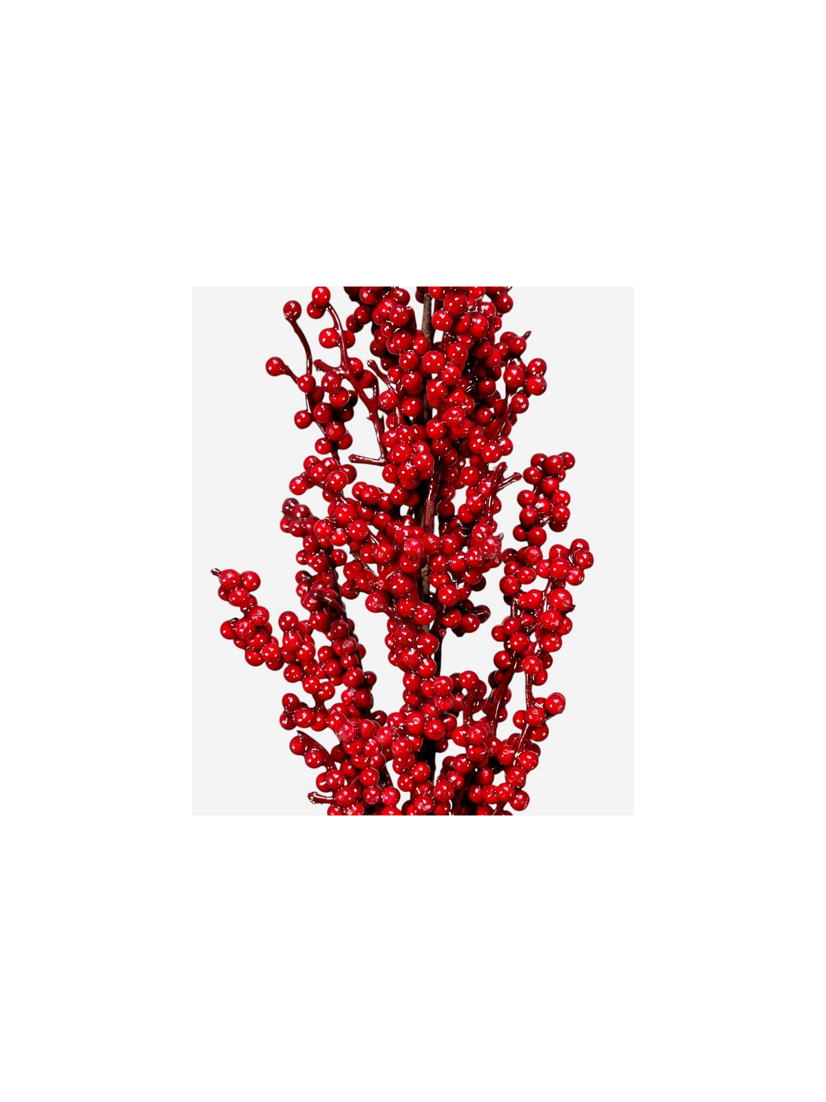 GAŁĄZKA Z MINI OWOCAMI 75CM RED