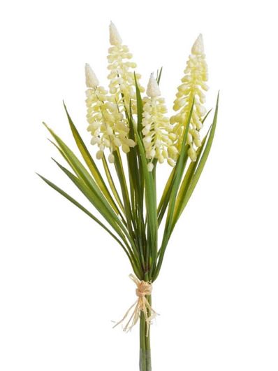 SZAFIREK 4SZT/PĘCZEK 28CM WHITE CREAM