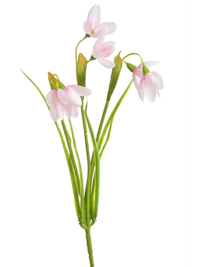 PRZEBIŚNIEG 3 GAŁĄZKI 30CM LT PINK