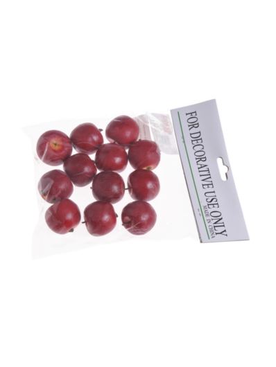 JABŁKO MAŁE 3CM 12 SZT. / PACZKA RED