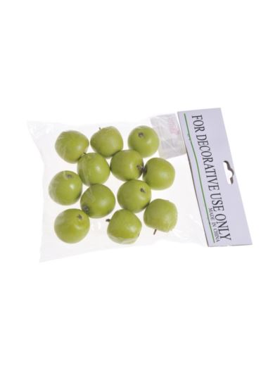 JABŁKO MAŁE 3CM 12 SZT. / PACZKA GREEN