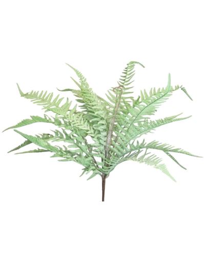 PAPROĆ BUKIET  62CM 21 LIŚCI RT POWDER GREEN