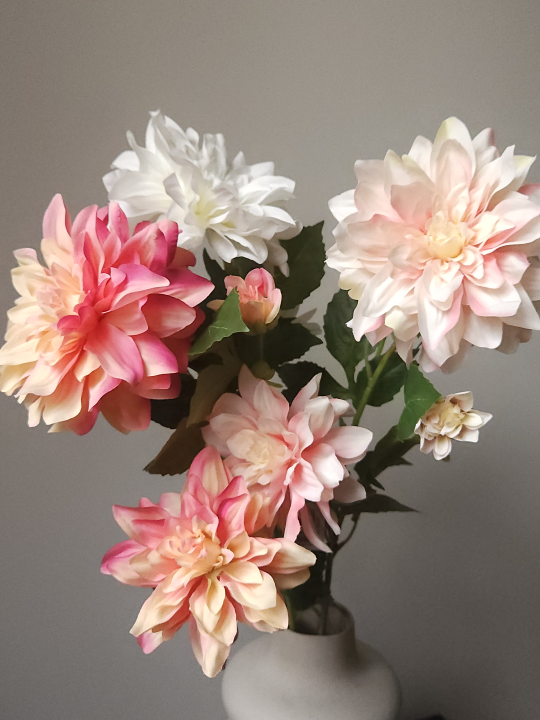 DALIA 3 KWIATY 72CM LT PINK