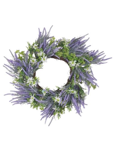WIANEK LAWENDA Z DODATKAMI 55CM LAVENDER