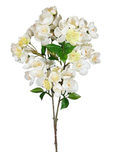 JABŁOŃ GAŁĄZKA KWITNĄCA 58CM WHITE