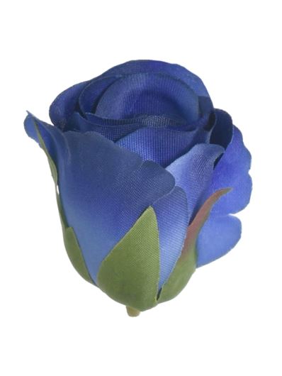 RÓŻA GŁÓWKA PĄK 3CM SUN421 DR BLUE