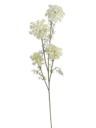 KOPER GAŁĄZKA 4 KWIATY 85CM WHITE