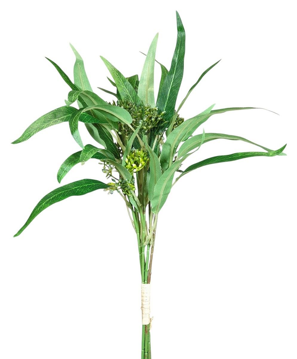 EUKALIPTUS Z DODATKAMI 5SZT/PĘCZ 44CM GREEN