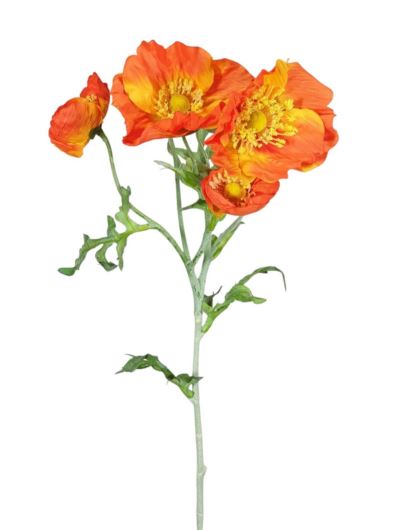 MAK x4 FLOKOWANA ŁODYGA 62CM ORANGE