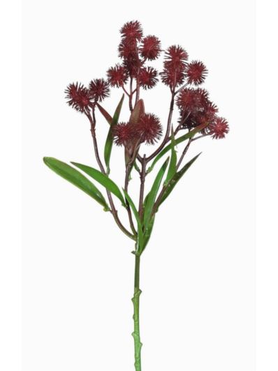 OSET GAŁĄZKA 58CM BURDUNDY