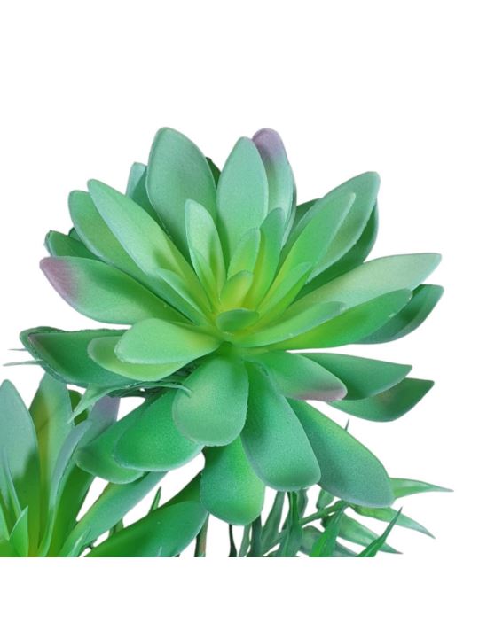 SUKULENTY NA GAŁĄZCE 42CM GREEN BLUE