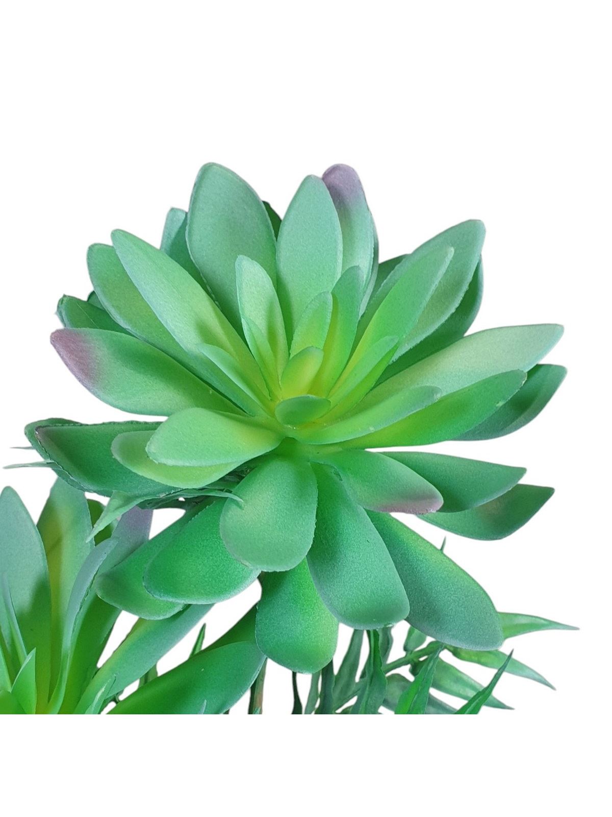 SUKULENTY NA GAŁĄZCE 42CM GREEN BLUE