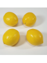 CYTRYNA SZTUCZNA 7,5CM X 6CM 4SZT/PACZ. YELLOW