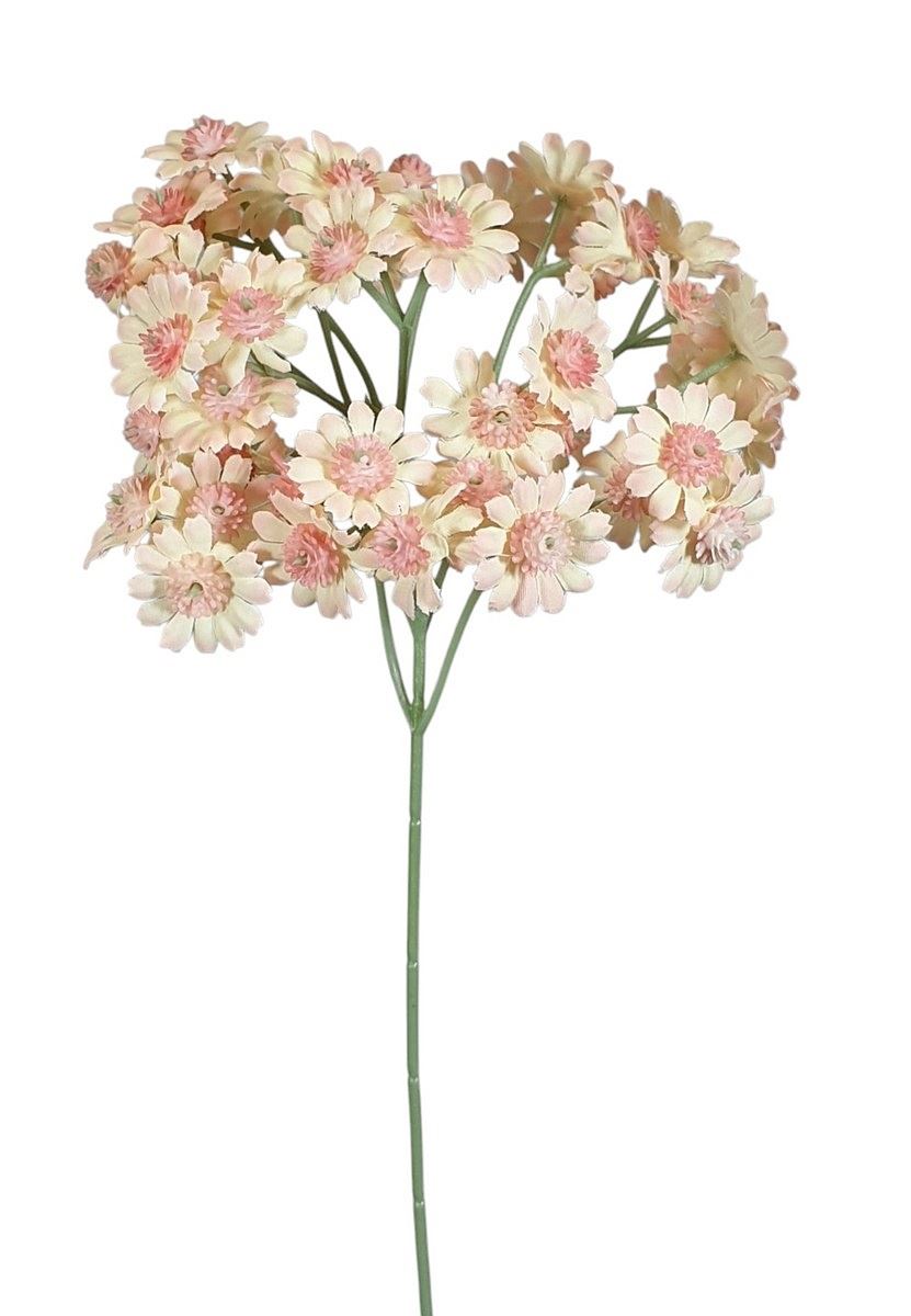 GIPSÓWKA KWIATUSZKI 10PIK/PĘCZEK 34CM CREAM PINK