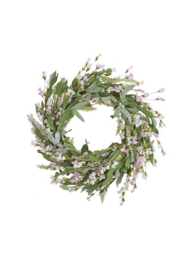 WIANEK WIOSENNY 60CM PIANKA PAPIER LT PINK CREAM