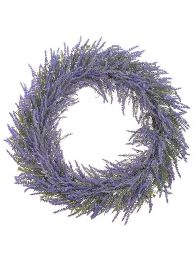 Wianek z lawendą -sztucz.rośl.