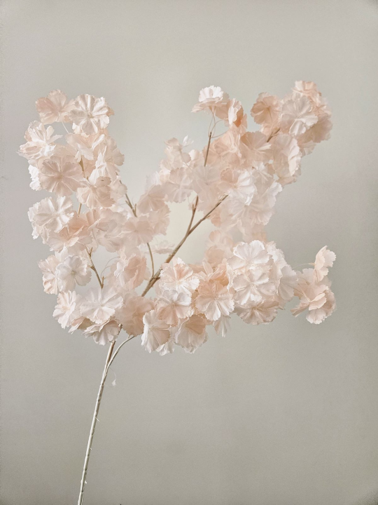JABŁONKA GAŁĄZKA KWITNĄCA 100CM POWDER PEACH