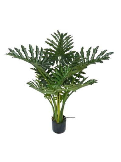 FILODENDRON W DONICZCE 110CM 11 LIŚCI REAL TOUCH