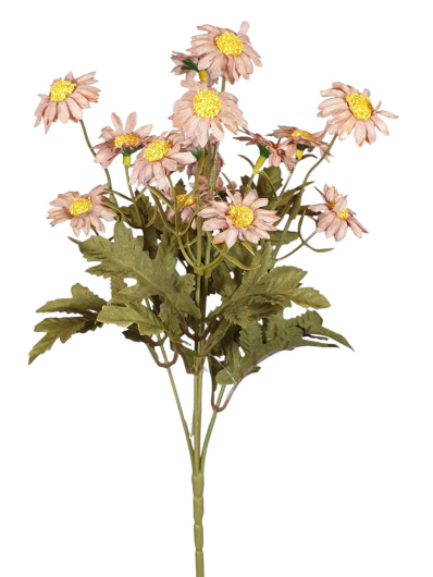 RUMIANEK DROBNY BUKIET 29CM /2217 OLD DIRTY PINK