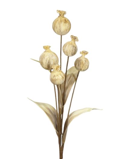 MAKÓWKA MEGA PIANKA 8126 100CM YELLOW