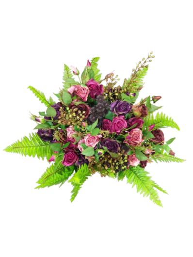 BUKIET ROZA 130 AUBERGINE COFFE 12072025
