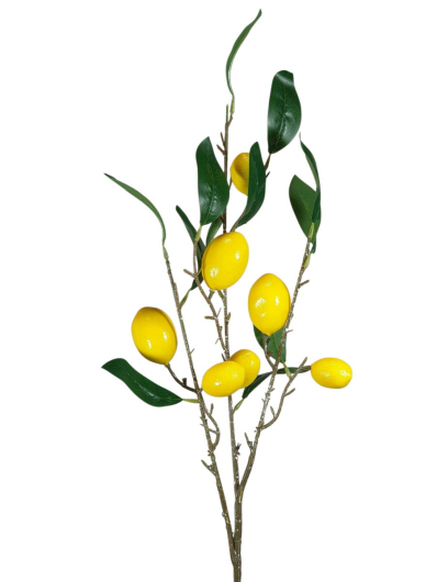 CYTRYNA GAŁĄZKA Z OWOCAMI 92CM YELLOW