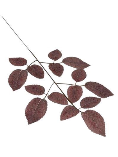 RÓŻA LIŚĆ OD RÓŻY 53CM POWDER MAUVE