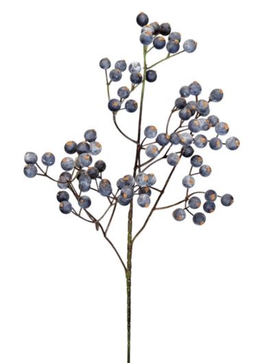 BORÓWKA OWOCE - BLUBERRY SPRAY 60CM POWDER VIOLET